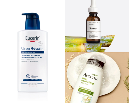 Perfect Care for Dry Skin cover photo collage