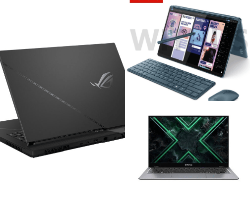 Ten Recommended Laptops in 2024 cover photo collage