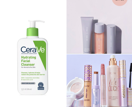 skincare!! cover photo collage