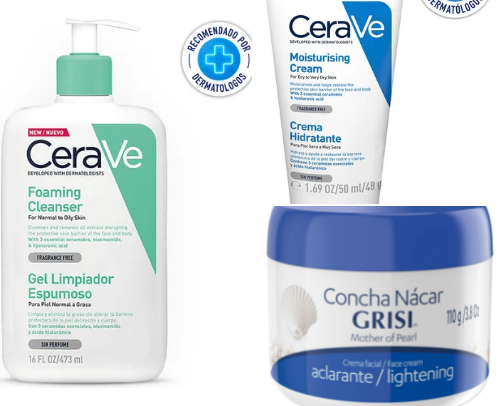Mi skin care de piel grasa cover photo collage