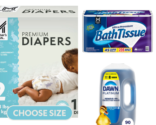 Mommas Sam’s Club favs cover photo collage