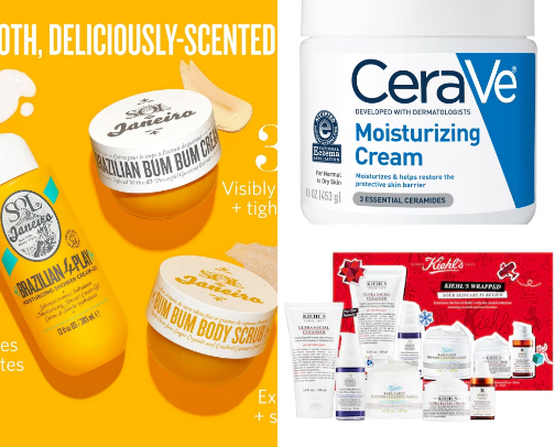 Skin Care cover photo collage
