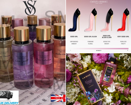 parfumes cover photo collage