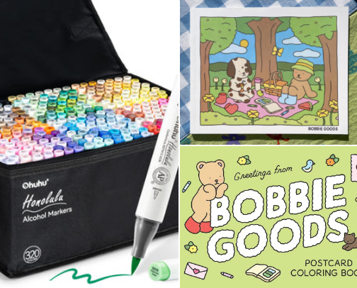 Coloring Must Haves cover photo collage