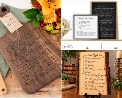 Personalized Recipe Signs That Made My Bare Kitchen Walls Feel Like Home cover photo collage