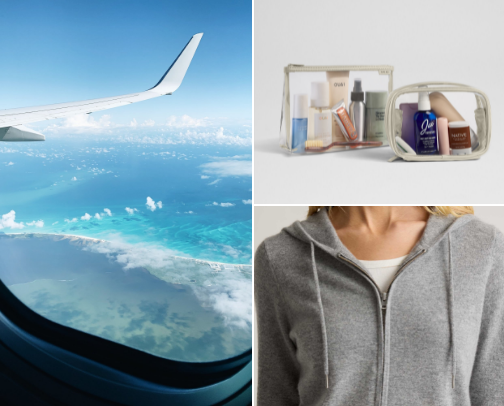 Travel Essentials: What I Pack for Flying Days cover photo collage