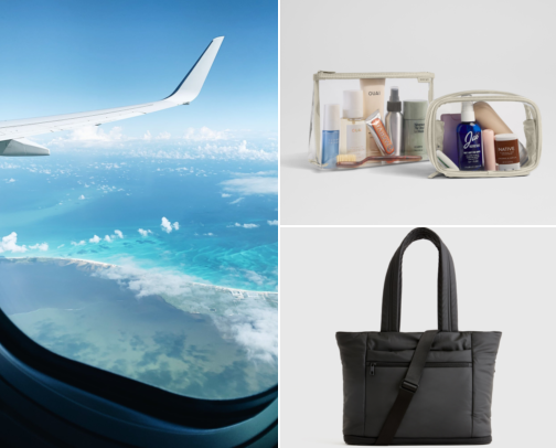 Travel Essentials: What I Pack for Flying Days cover photo collage