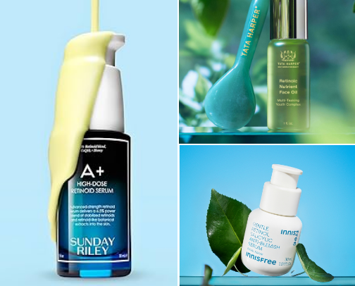 Find a Retinol cover photo collage