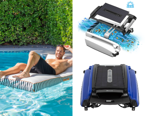 Pool must haves! cover photo collage