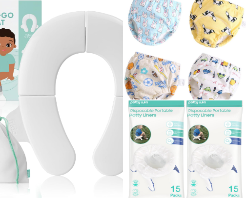 Best Potty Training Essentials for Toddlers (Most Purchased Amazon Must-Haves for Boys & Girls) cover photo collage