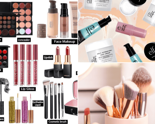 Makeup favorite cover photo collage