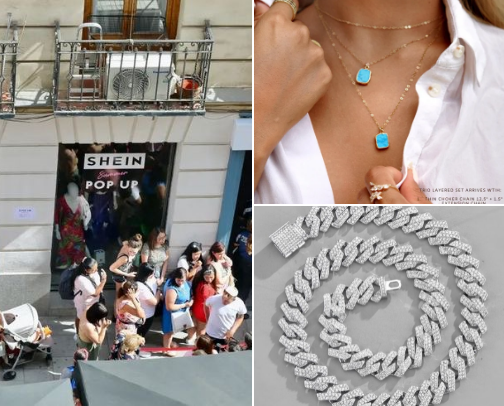 Do you want Simple jewelry "choker,pendant" for summer at an affordable price you can find variety at shein tailored to your perfection cover photo collage