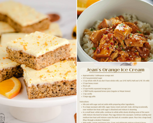 My Favorite Recipes Using Oranges and Lemons cover photo collage