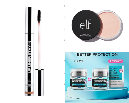 My favorite beauty recs cover photo collage