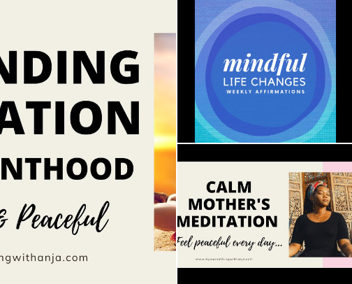 Mom Life Inspiration — Daily Grounding & Self-Care cover photo collage