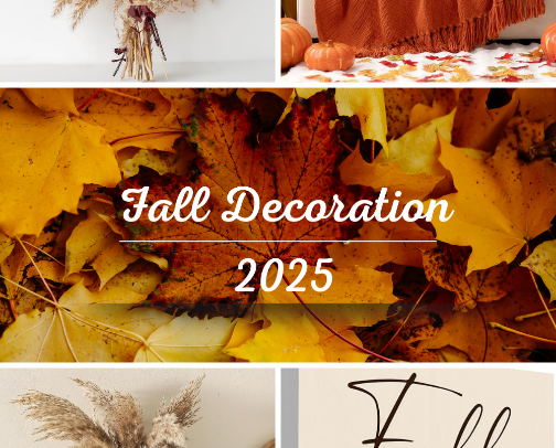 Cozy Fall Decor for Every Corner of Your Home🍂🤎 cover photo collage
