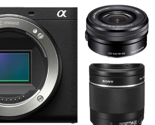 Sony a6700 & Accessories cover photo collage