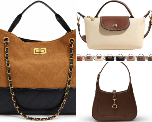 Perfect bags under $100 cover photo collage