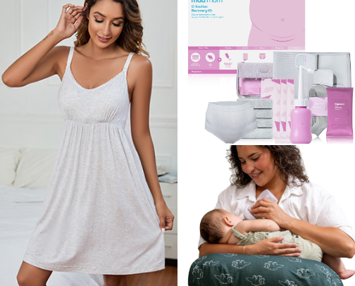 C-Section Essentials cover photo collage