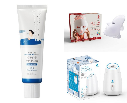 Beauty & Skincare Essentials cover photo collage