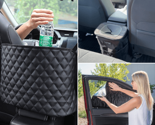 Car essentials cover photo collage