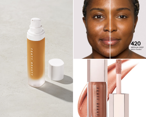 Beauty Recs for Melanated Girlies cover photo collage