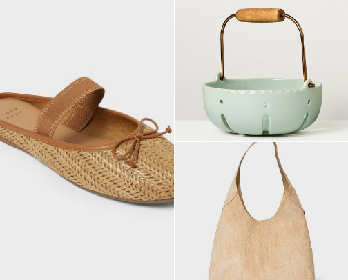 Things in my cart for spring cover photo collage