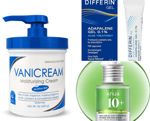 Morning and Night Skincare Routine for Dry Skin (30+) cover photo collage