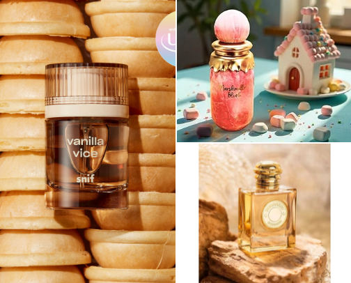 Fragrance Favorites cover photo collage
