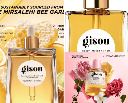 Gisou cover photo collage