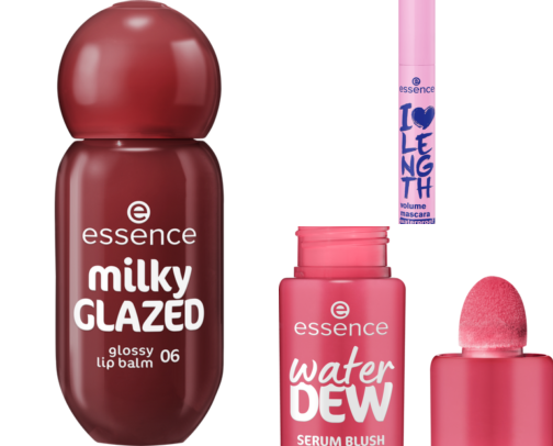 ESSENCE NEW PRODUCTSSS cover photo collage
