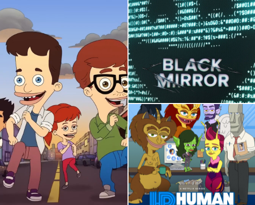 Great Netflix Series cover photo collage