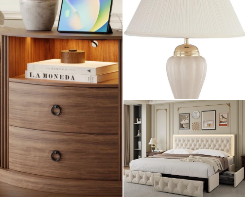 Dormitorio acogedor/con estilo cover photo collage