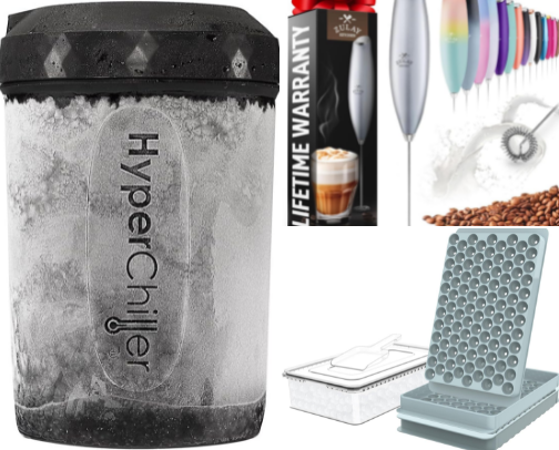 Iced Coffee Essentials cover photo collage