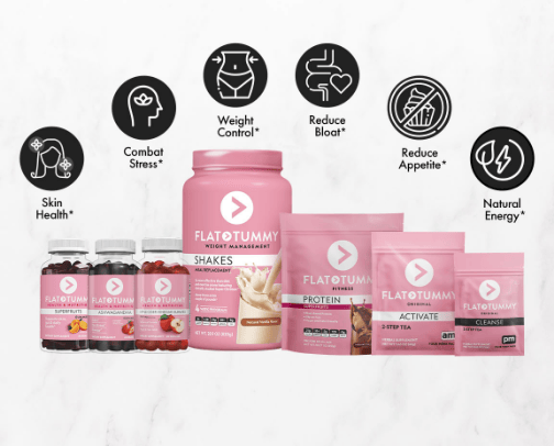 Flat tummy co cover photo collage
