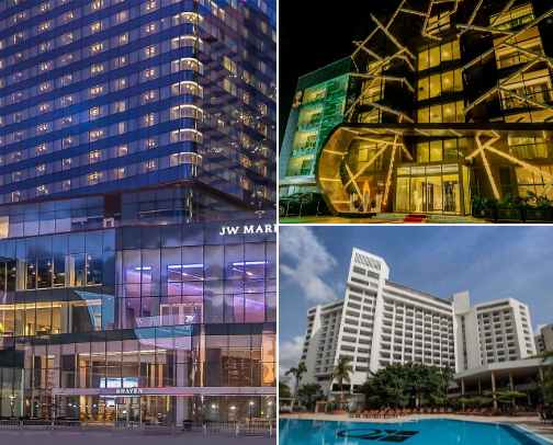 Hotel cover photo collage