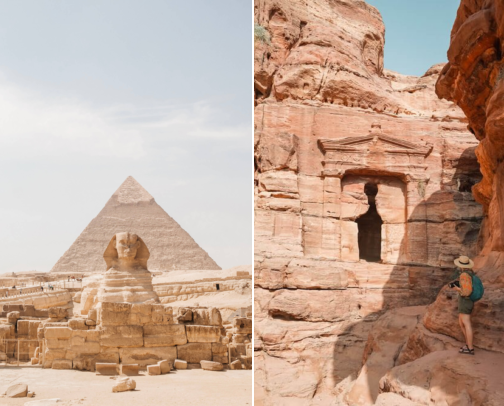What to Wear in Egypt & Jordan: Adventure Style cover photo collage