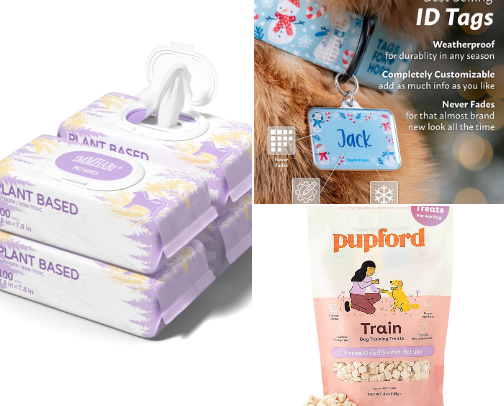 Must Haves for A New Dog Parent cover photo collage