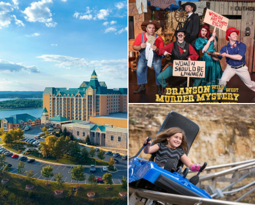 Branson, MO cover photo collage