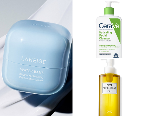 11 Skincare Essentials to Nourish Dry Skin and Reduce the Appearance of Pores, Fine Lines, and KP! cover photo collage