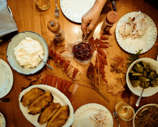 Cheap Thanksgiving Dinner Recipes & Shopping List from Walmart cover photo collage