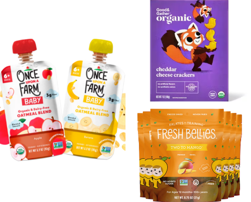 Snacks from target that are toddler approved cover photo collage