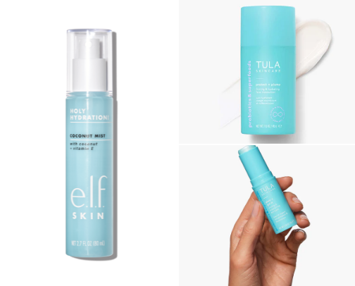 Skincare cover photo collage