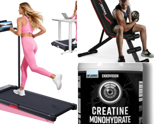 Home Fitness cover photo collage