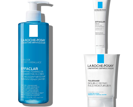 Skincare cover photo collage