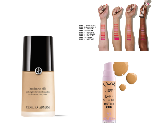 My favorite beauty & skincare recs cover photo collage