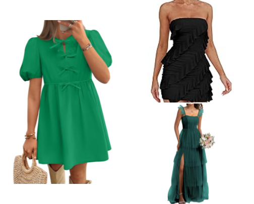 dresses👗 cover photo collage