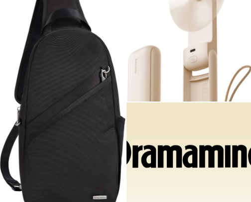 Travel essentials as a travel agent cover photo collage