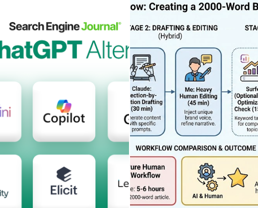 AI Tools are my saviours cover photo collage