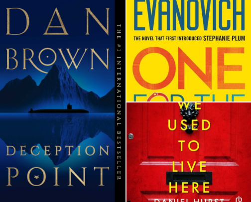 Mystery/Thriller recommendations cover photo collage